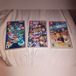 Paw patrol nintendo switch games like new